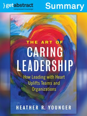 cover image of The Art of Caring Leadership (Summary)